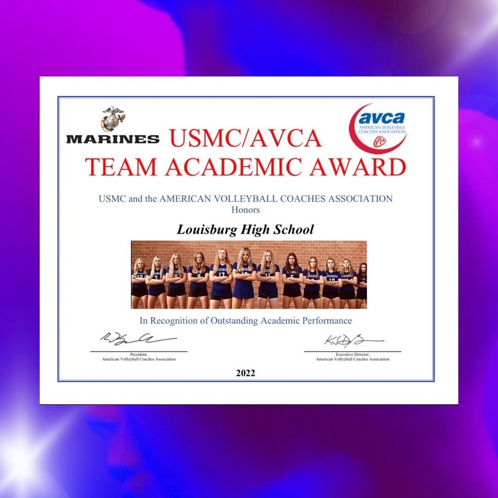 USMC/AVCA Team Academic Award
