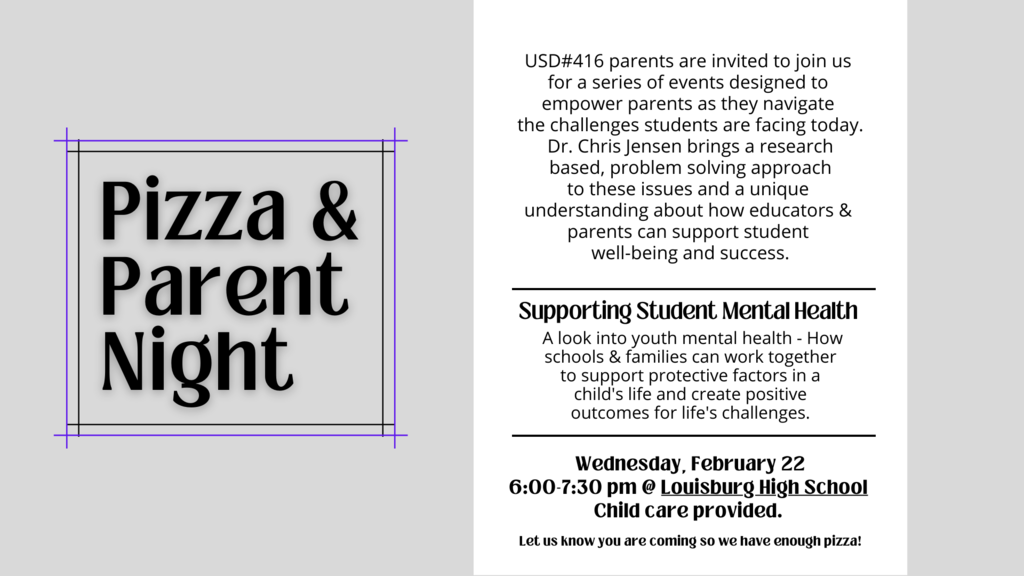 Pizza Parent Night